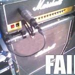 Amp mic FAIL