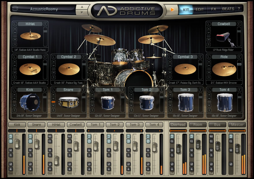 Addictive Drums by XLN Audio