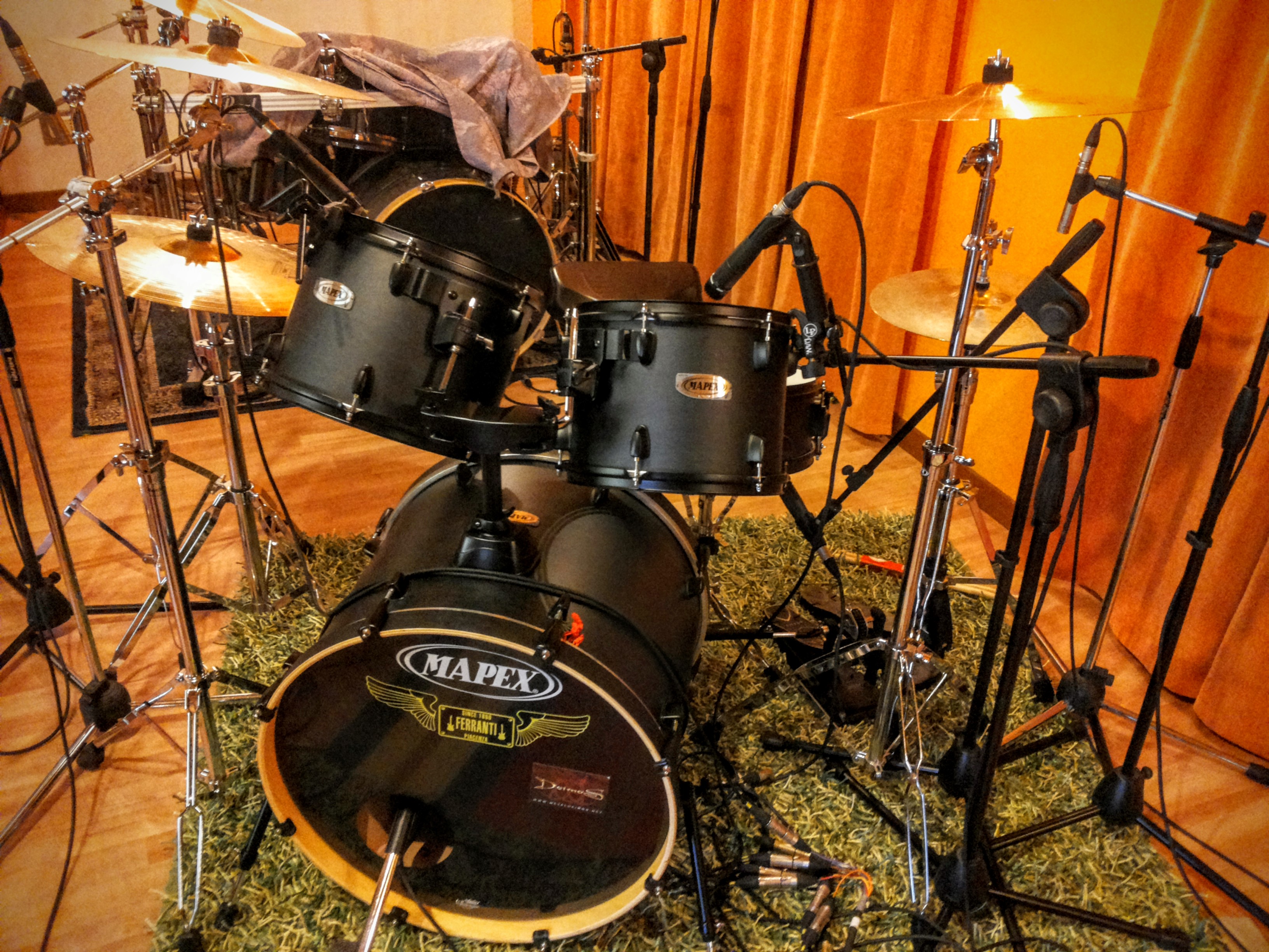 Outerburst: Drums recordins – 1